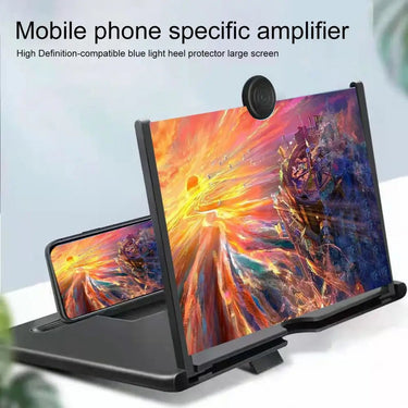 Foldable Mobile Screen Magnifier - 10